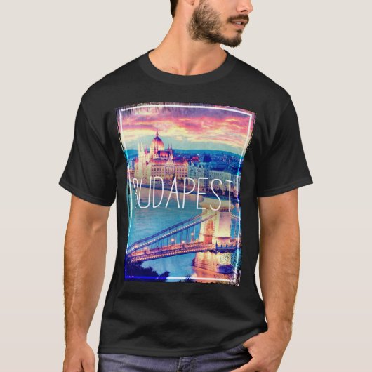 Budapest, Hungary, Magyar, Budapest shirt Tシャツ (正面)