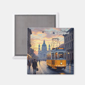 Budapest Hungary Parliament Building Travel マグネット (正面/裏面)