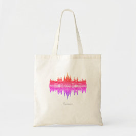 Budapest Hungary Parliament Sketch Tote Bag トートバッグ