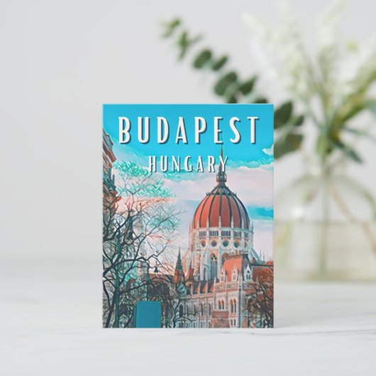 Budapest, la perle du Danube ポストカード (スタンド正面)