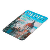 Budapest, la perle du Danube マグネット (左側)