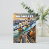 Budapest, où la culture et l'art fleurissent en ha ポストカード (スタンド正面)