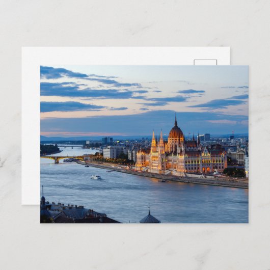 Budapest Parlament ポストカード (正面/裏面)