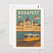 Budapest postcard ポストカード (正面/裏面)