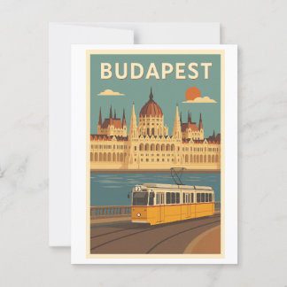Budapest postcard ポストカード