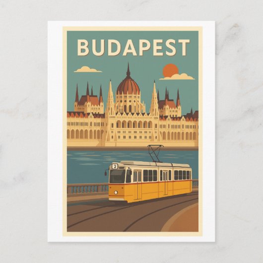 Budapest postcard ポストカード (正面)