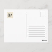 Budapest Postcard ポストカード (裏面)