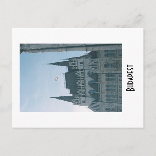 Budapest Postcard ポストカード (正面)