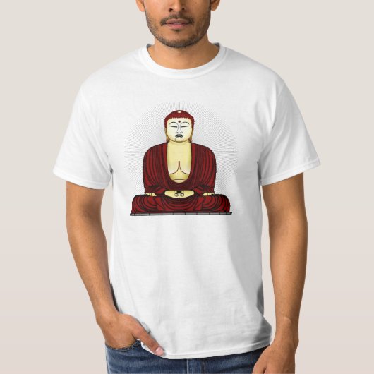 Budda釈迦Siddhartha Gautama Tシャツ (正面)