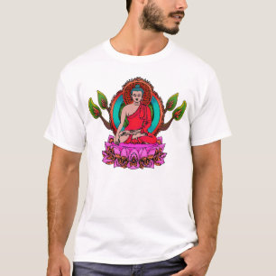 buddah color2 tシャツ