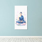 Buddha キャンバスプリント (インサイチュ (ウッドフロア))