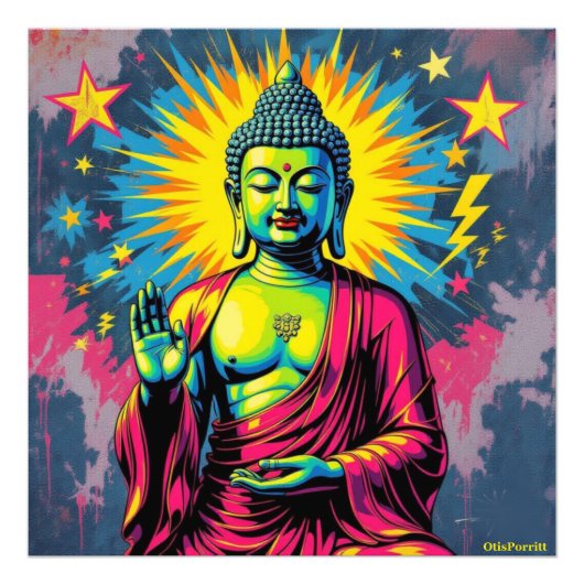 BUDDHA フォトプリント (正面)