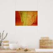 Buddha &Bambus ポスター (キッチン)