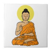 Buddha cartoon Buddhism.net タイル (正面)