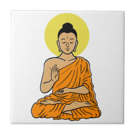 Buddha cartoon Buddhism.net タイル