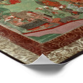 Buddha cutting a tuft of hair ポスター (角)