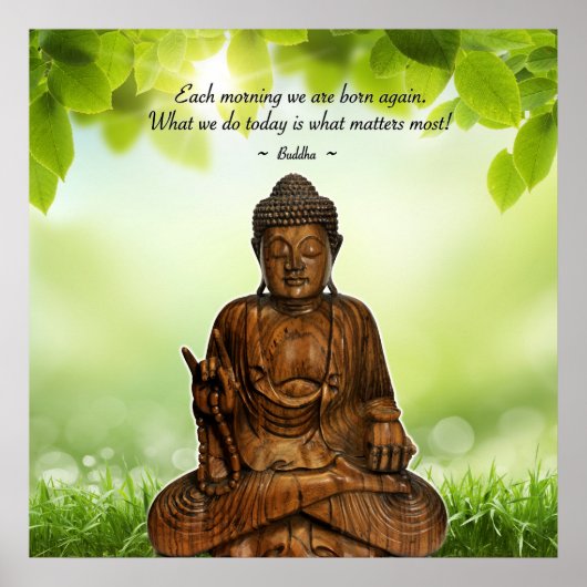 Buddha - Each morning. ポスター (正面)