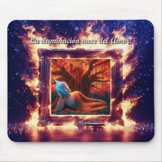 Buddha es Amor Propio マウスパッド