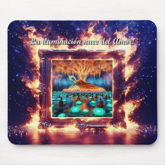 Buddha es Amor Propio マウスパッド (正面)