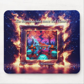 Buddha es Amor Propio マウスパッド