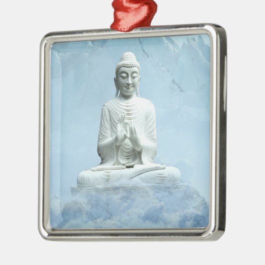Buddha in Clouds メタルオーナメント (左)