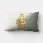 buddha in silver lumbar pillow ランバークッション (裏面)