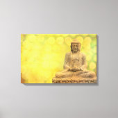 buddha light (yellow) キャンバスプリント (正面)