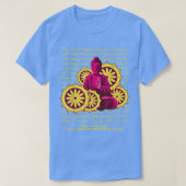 Buddha Mandala LovingKindness Metta Blessing Dharm Tシャツ (デザイン正面)