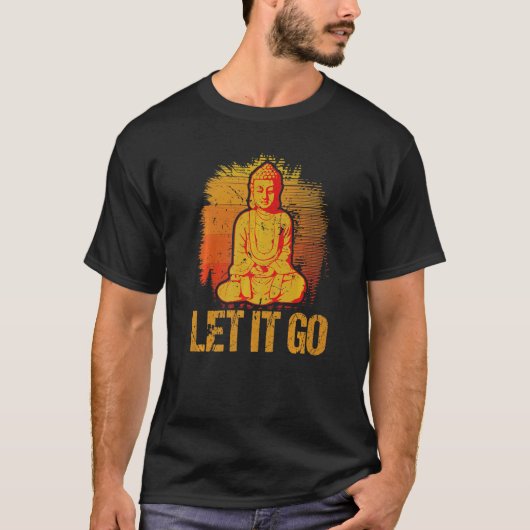 Buddha Meditate   Tシャツ (正面)