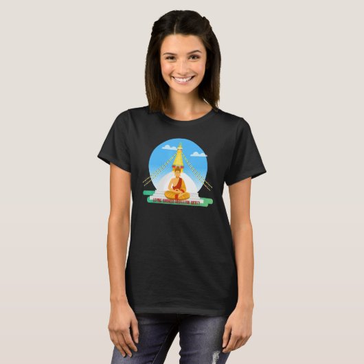 Buddha Mindfulness Buddhist Gautama Buddhism Lovin Tシャツ (正面フル)