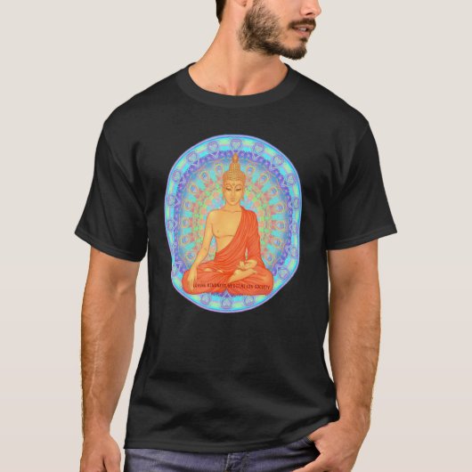 Buddha Mindfulness Buddhist Gautama Buddhism Lovin Tシャツ (正面)