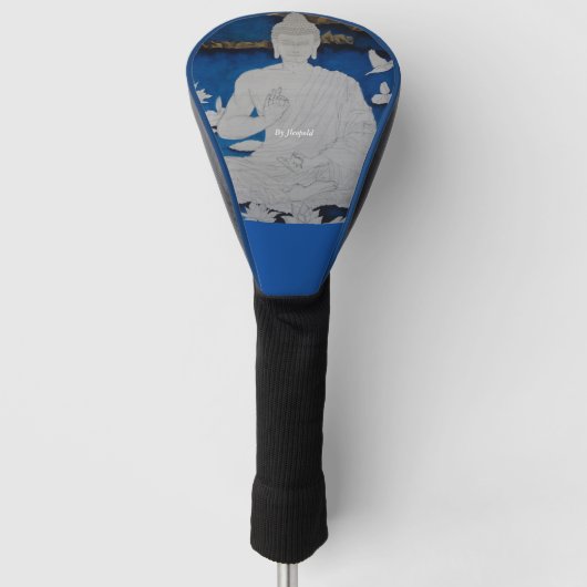 BUDDHA ON THE LAKE ゴルフヘッドカバー (正面)