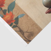 Buddha & Peonies Decoupage 薄葉紙 (詳細)