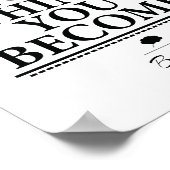 Buddha quote ポスター (角)