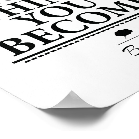 Buddha quote ポスター (角)