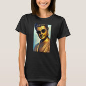 Buddha Siddhartha Gautama Sunglasses Religion Indi Tシャツ (正面)