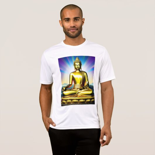 Buddha Spiritual Statue T-Shirt  Tシャツ (正面フル)