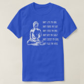 Buddha Teaching And Science Inspiration Motivation Tシャツ (デザイン正面)