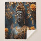 Buddha Ultra Soft Sherpa Blanket シェルパブランケット (正面)
