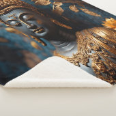Buddha Ultra Soft Sherpa Blanket シェルパブランケット (3/4)