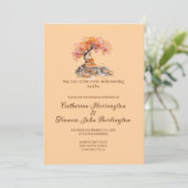 Buddha Under A Tree Buddhist Wedding Ceremony  招待状 (スタンド正面)