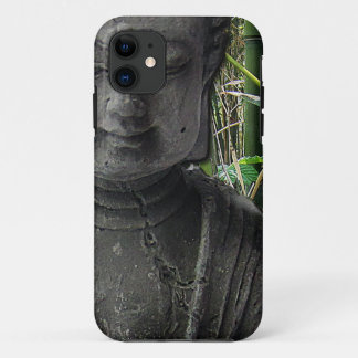 Buddha with bamboo iPhone 11 ケース