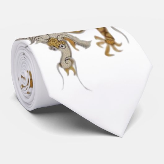 Buddhanのタイのドラゴン ネクタイ (ロール)