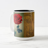 BuddhaToday #3禅マグ – 仏バラ ツートーンマグカップ (正面左)