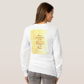 BuddhaToday V1 - #10 「語るシャツ」 Tシャツ (裏面フル)