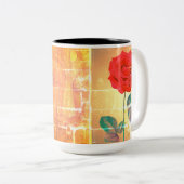 BuddhaToday V1 #21 Zen マグカップ - Buddha Rose (正面右)