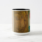 BuddhaToday V1 #23禅マグ – 仏バラ ツートーンマグカップ (中央)