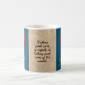 BuddhaToday V1 #33禅マグ – 仏バラ コーヒーマグカップ (中央)