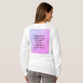 BuddhaToday V1 - #3 "語るシャツ" Tシャツ (裏面フル)