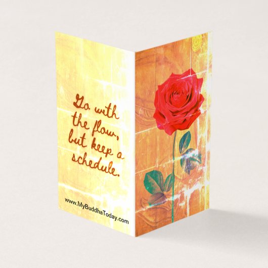 BuddhaToday V1 - #3 Buddha "Message Book"カード 名刺 (外部)